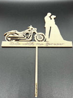 Ride with me forever Caketopper